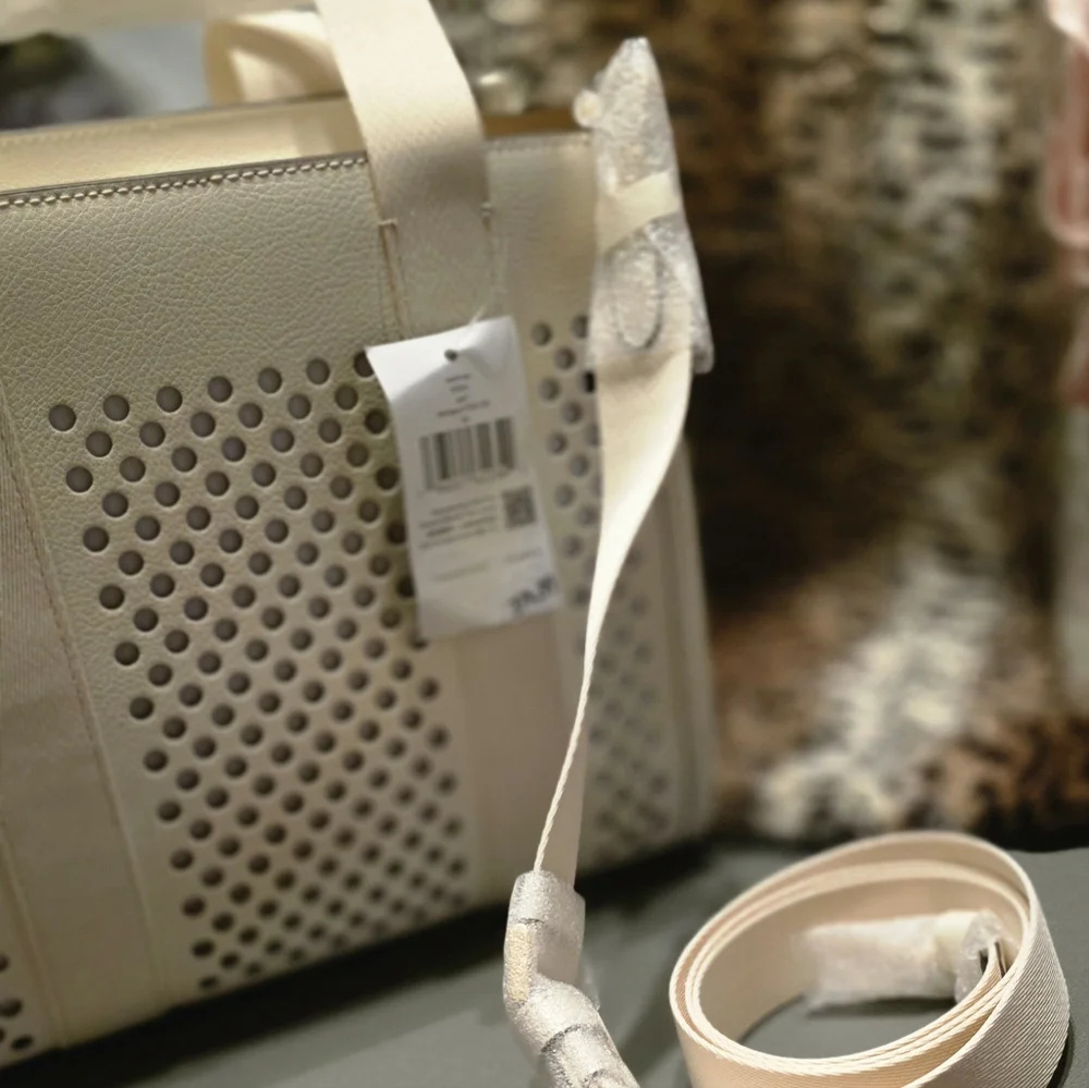 Kate Spade Leather Perforated Tote - Picture 6 of 8